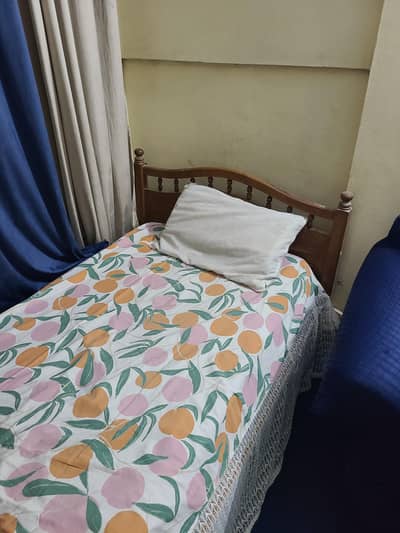 Wooden single Bed For Sale