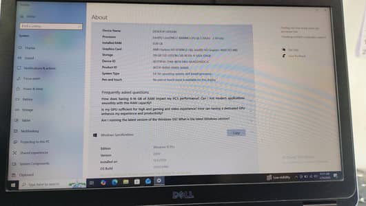 laptop Dell latitude e6540