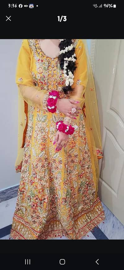 MEHNDI/MAYOON BRIDAL DRESS