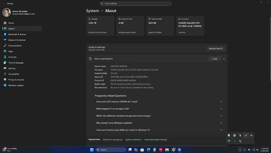 Powerful Workstation PC Intel Xeon E5-1620 v4+Quadro K2200+16GB+SSD+HD