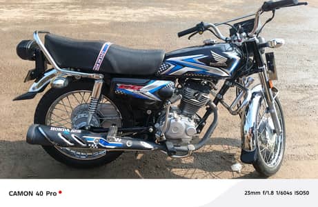Honda CG 125- Excellent Condition|Year 2025|Call+WhatsApp 0300-7552420