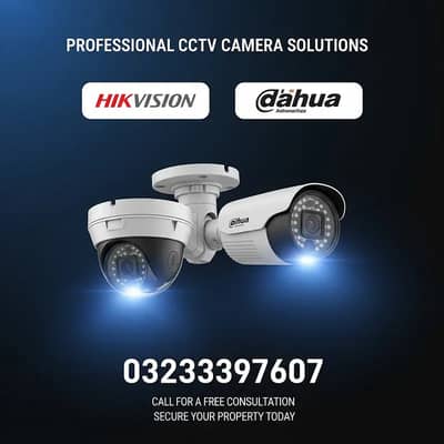 CCTV CAMERAS security cameras Dahua Hikvision Security Camara