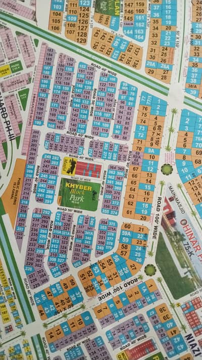 1 Kanal Plot For Sale Khyber Block in Chinnar Bagh Raiwind Road Lahore