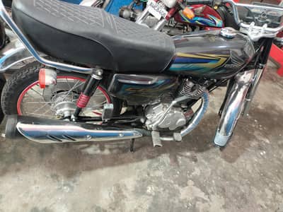 Honda 125 upgraded Bike