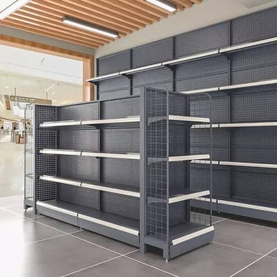 Steel Rack,Super mart rack, industrail rack, shopping trolley racks