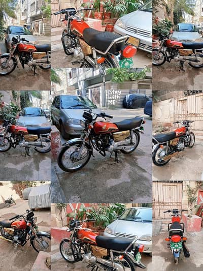 Honda CG125 2024 Golden Edition