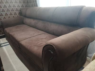 5 seater MoltyFoam padded sofa set