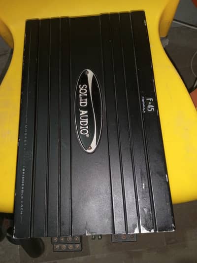 Solid audio amplifier