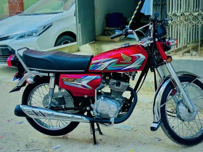 HONDA 125 2023 zero meter totally genuine 100%