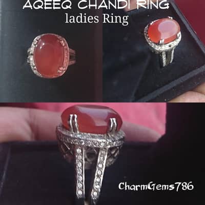 yameni aqeeq heavy hand made chadi ring ladies ring