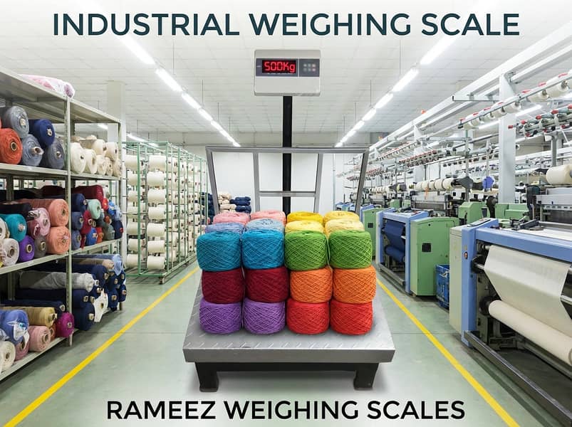 Digital Weighing Scale for Textile Industry Commercial Business Scale ...