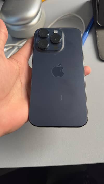 Iphone 15 pro pta approved 256 gb with box