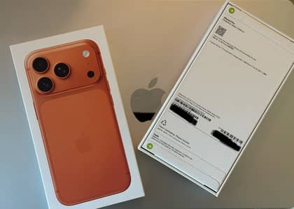 New Apple iPhone 17 Pro 256GB Orange Unopened