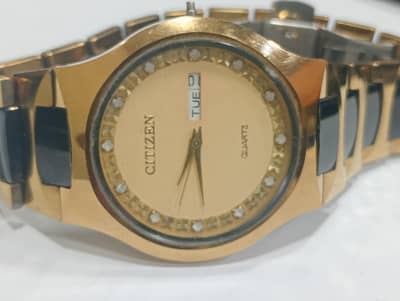 Citizen watch Quartz ceramic watch sapphire coted glass