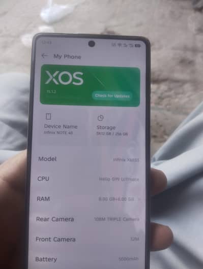 INFINIX NOTE 40 16 ( 256 )