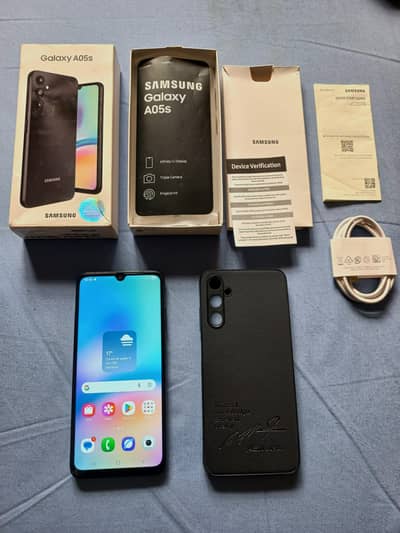 Samsung A05s, 6/128GB Complete Box