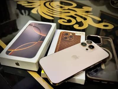 Apple iPhone 16 pro max PTA official approved with complete box