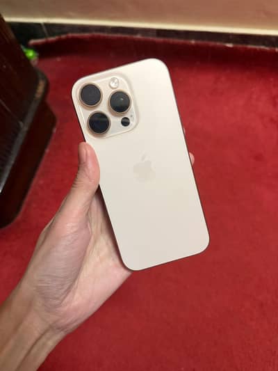 Iphone 16 pro PTA Approved 512gb