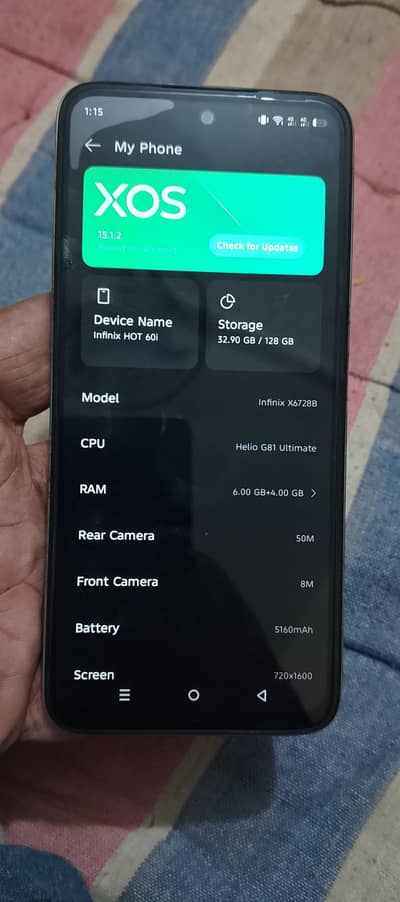 Infinix Hot 60i 6/128