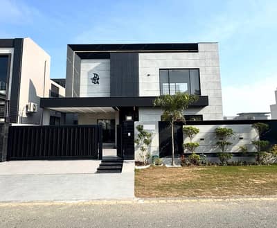 One Kanal Brand New Luxury Ultra-Modern Design Most Beautiful Bungalow 2 Servant Quarter In Basement For Sale At Prime Location Of DHA Lahore Near To Park Masjid & Commercial Market.