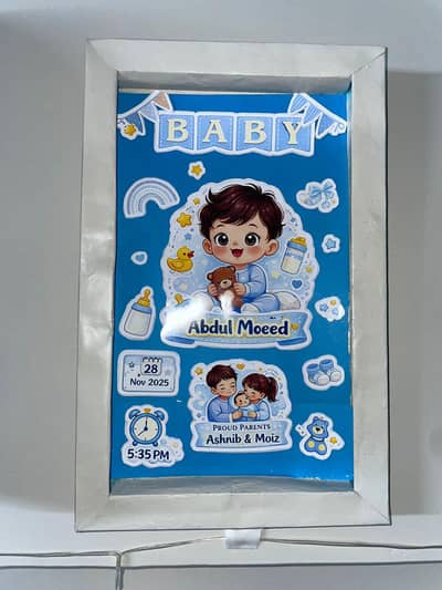 customize handmade paper frame