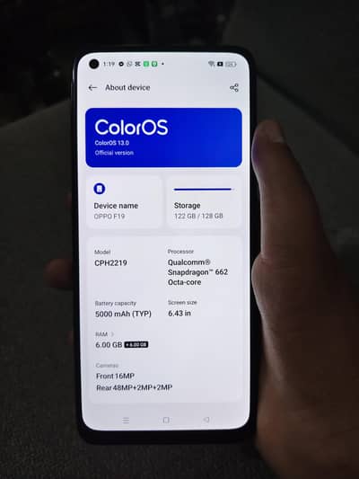 Oppo f19 for Sale