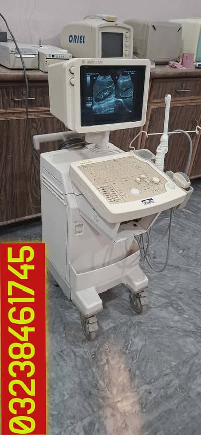 Ge Logic 200 alpha American ultrasound machine