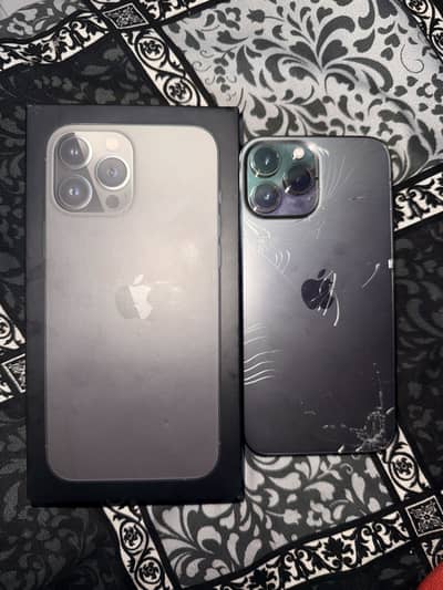 IPHONE 13 PRO MAX NON PTA 128 GB(BACK DAMAGE)