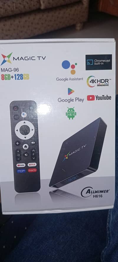 Andriod box available with 12 months subscription