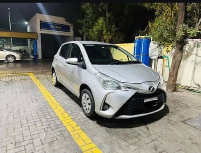 Toyota vitz 2018/2022 white color