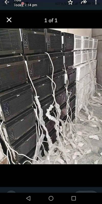 Window Ac Inverter Midea Haier TCL Toshiba 0.5 Ton 0.75 Ton 1 Ton