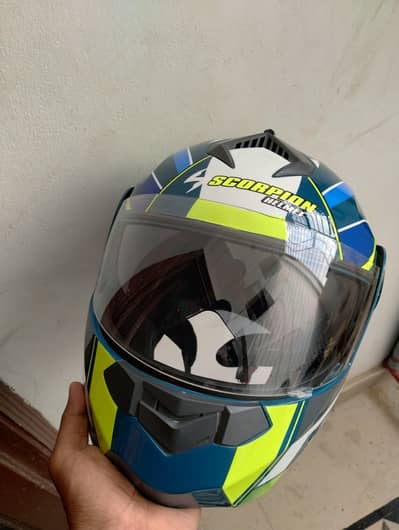 scorpion helmet 1 month used