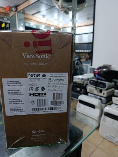 4k projector best for gaming Xbox etc. . ViewSonic px 749 4k with war