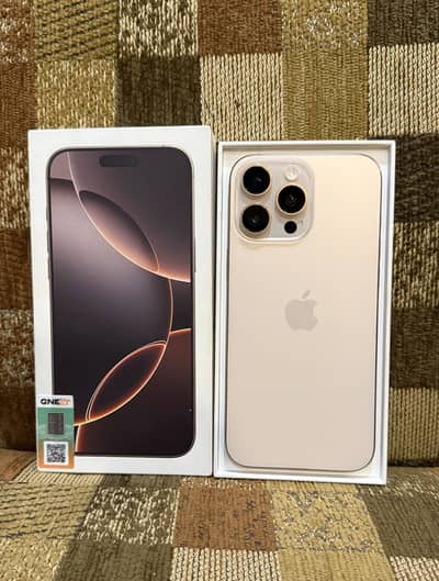 IPhone 16 Pro Max 256GB 98% BH WATERPACK PTA APPROVED
