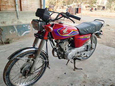 honda CG 125cc nawabshah registration