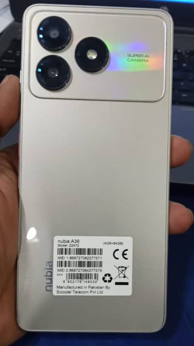 NUBIA A32 CONDITION NEW