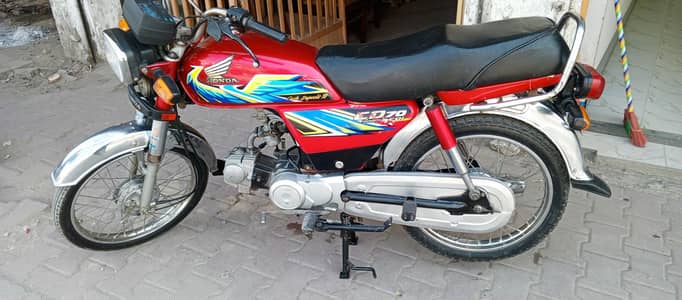 Honda 70 Model 2021 Open vocher