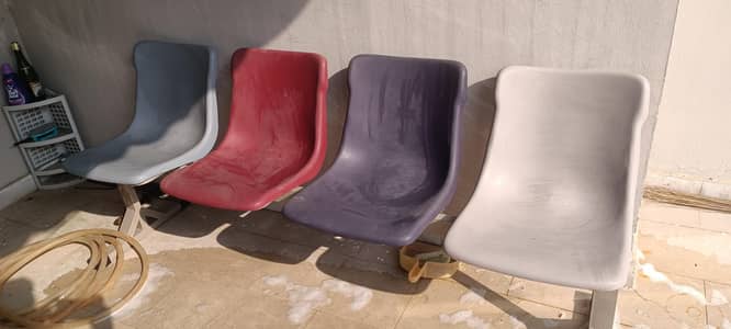 4 Seater Citizen Medical Patient Bench Like New