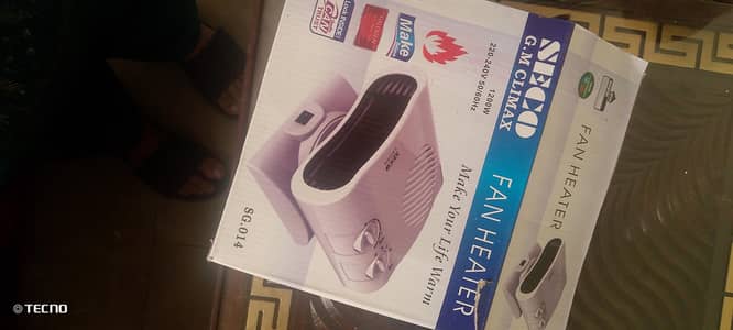 seco fan heater