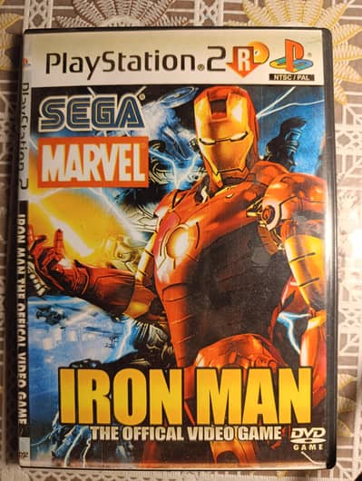 old PS2 game iron man
