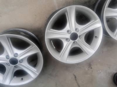 Toyota Corolla alloy wheels urgent sale