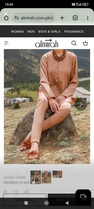 Almirah XL coord set new