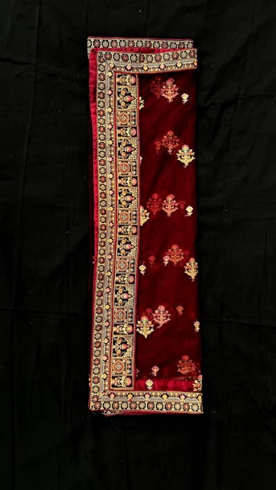 barat velvet rajishtani lehenga