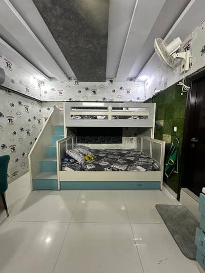 Kids Bunk Bed With  Furniture Set