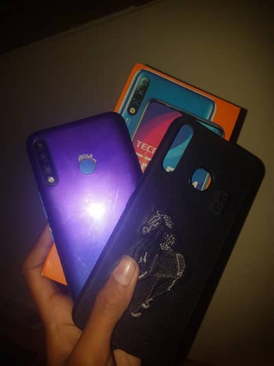 tecno spark 4 with box