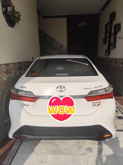 Toyota Altis Grande 1.8 black interior