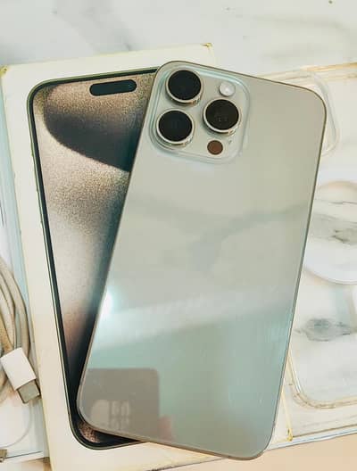 iphone 15 pro max jv with box