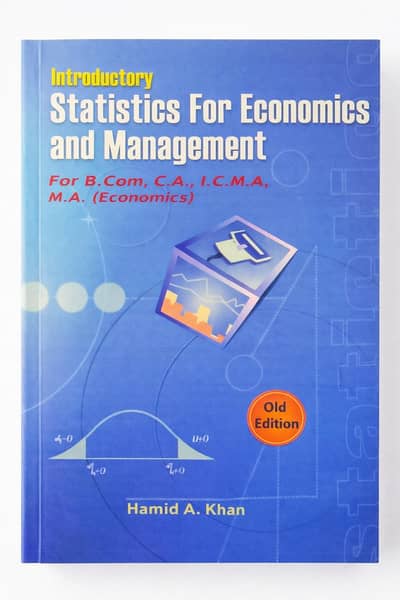 Statistics For Economics and Management For B. com, C. A. , i. c. m. a M. A,