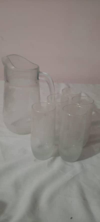 5 glass 1 jug