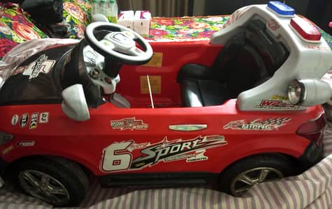 Children Electric Car Remote and Self-Drive, Key Start With Music US